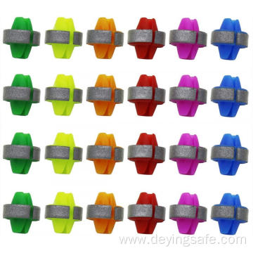 Wheel Beads Safety Reflector Plastic Clip